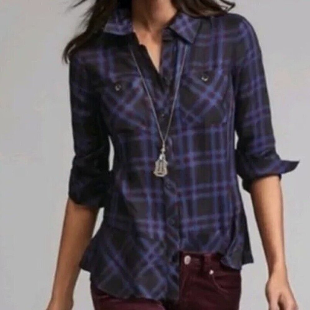 CAbi | Check Flannel Moody Plaid #3431